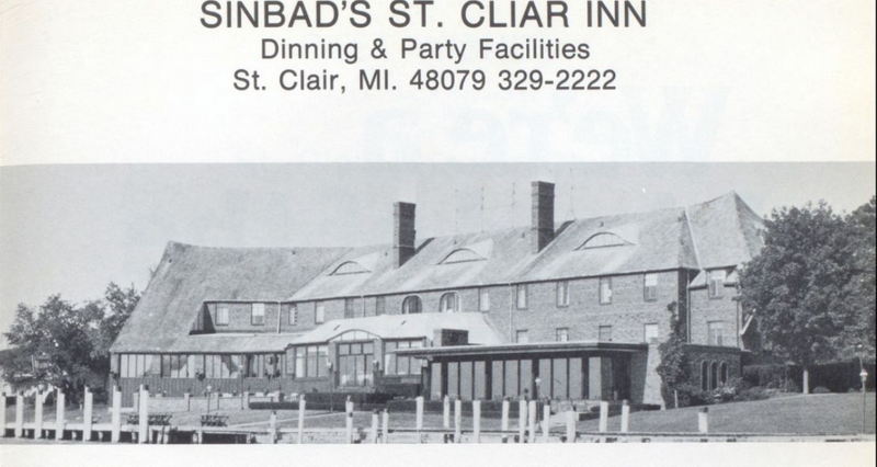 St. Clair Inn (St Clair Inn) - St Clair High Yearbook Ad
